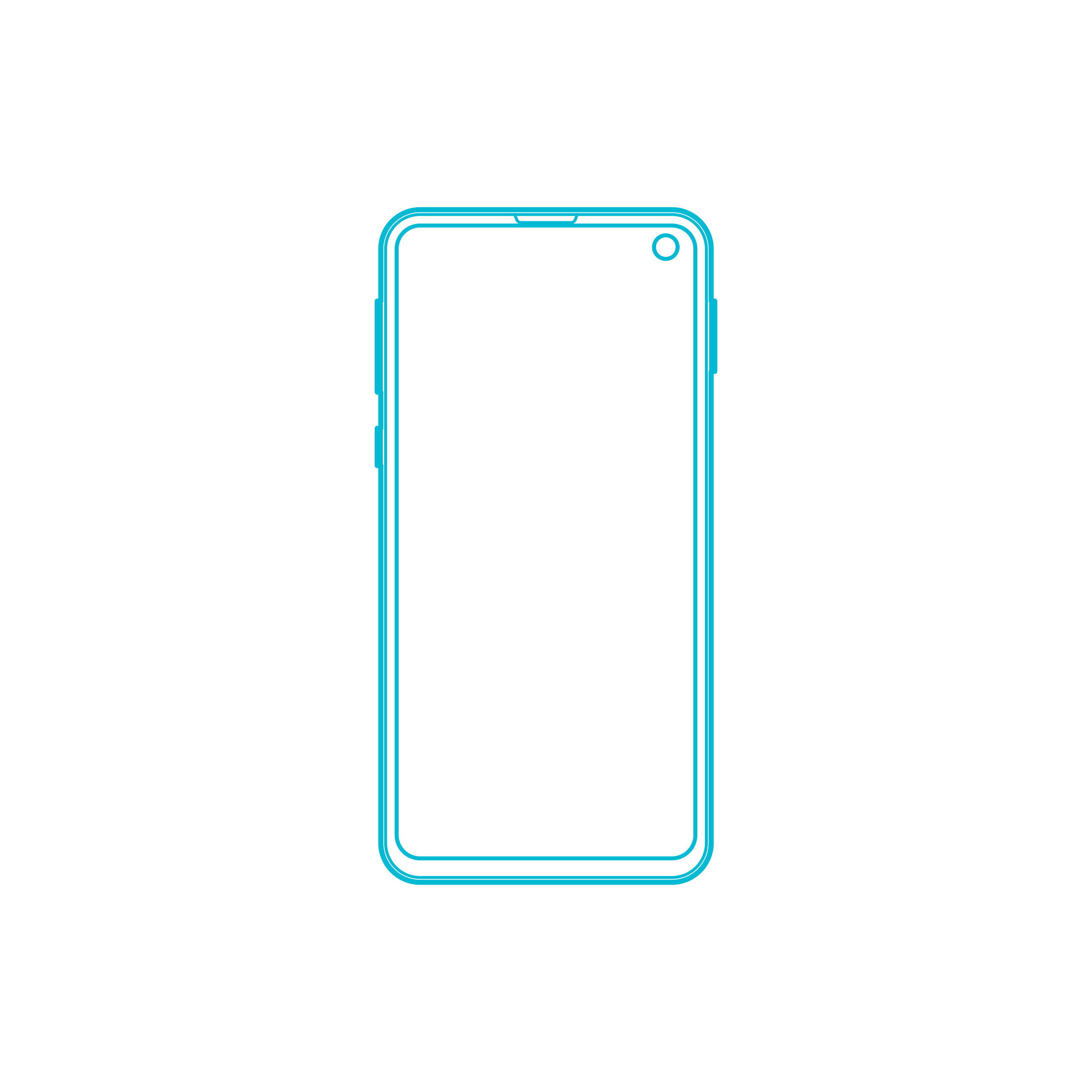 Digital Samsung Galaxy S10E Outline Svg Vector Free Vectors